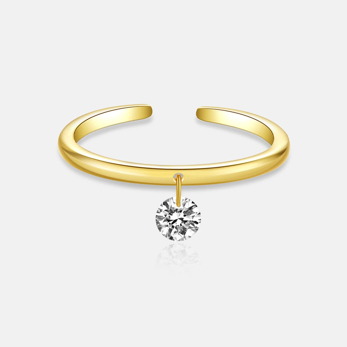 Circle Diamond Ring